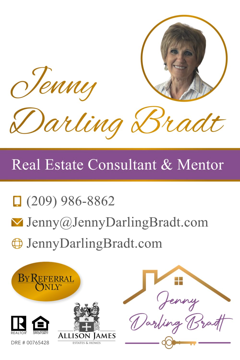 Cover of Jenny Darling Bradt: Real Estate Consultant & Mentor
